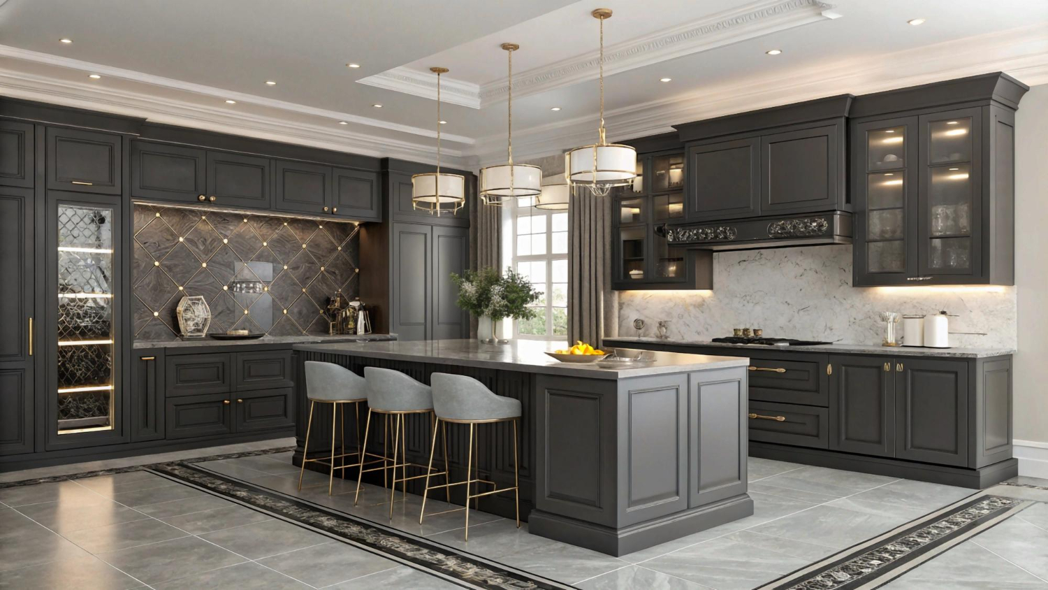 Minimalist Kilimani Villa kitchen